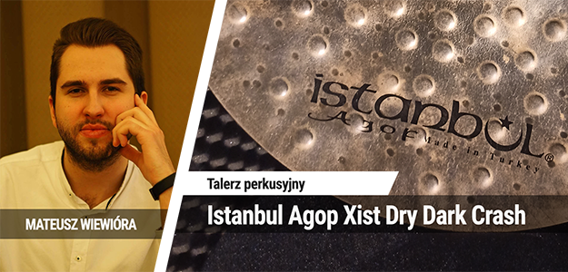 Talerze perkusyjne Istanbul Agop Xist Dark Dry Crash 20&quot;